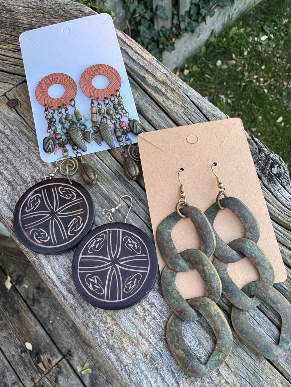 Bohemian Tribal Earrings Bundle - Earth Tones